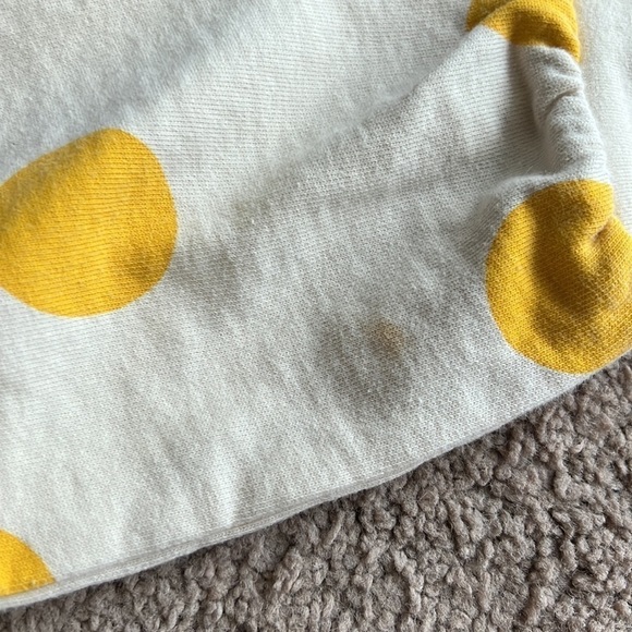 Arket Puff Sweatshirt Yellow Dot Floral - Picture 6 of 6